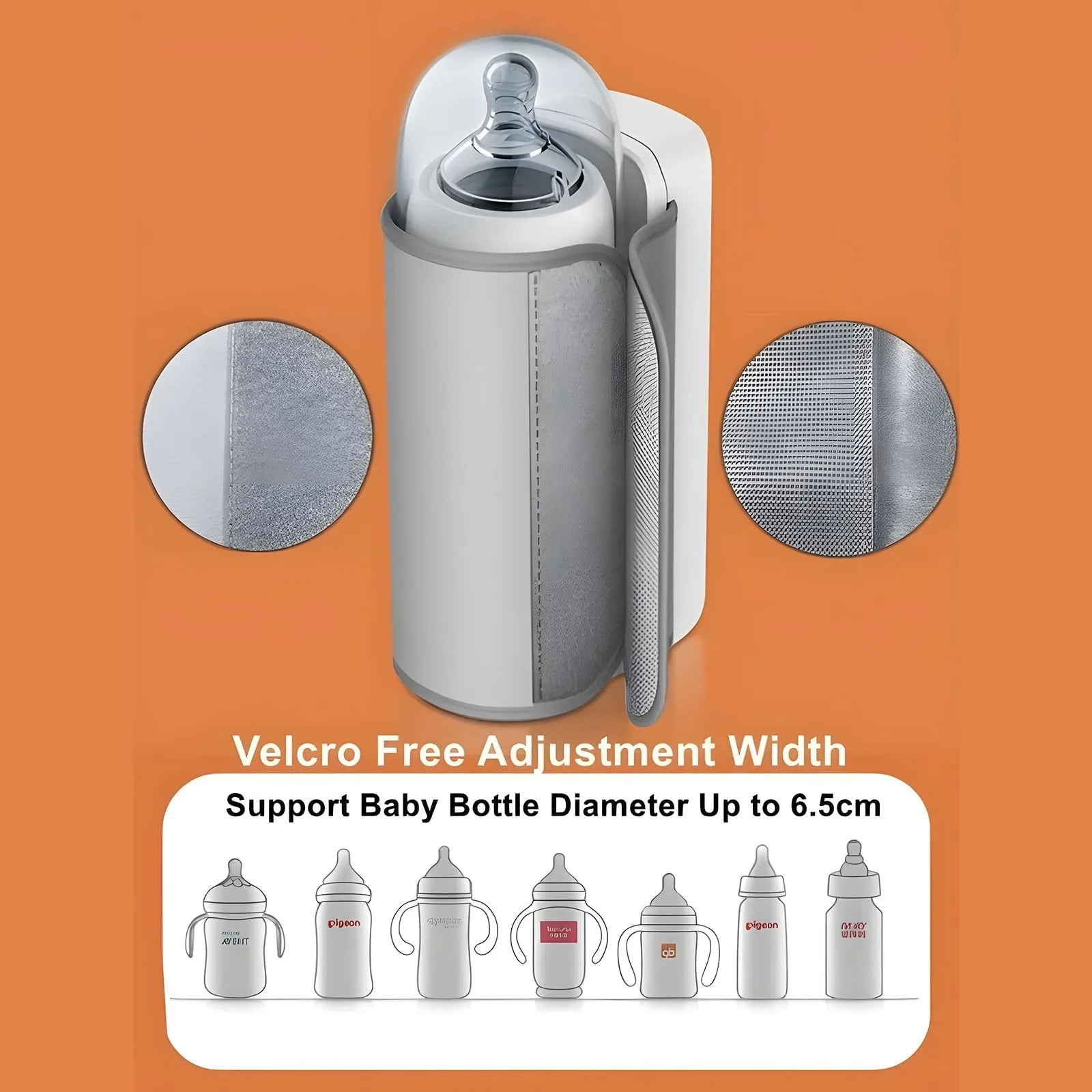 Portable Wireless Baby Bottle Warmer - Perfect for Travel!